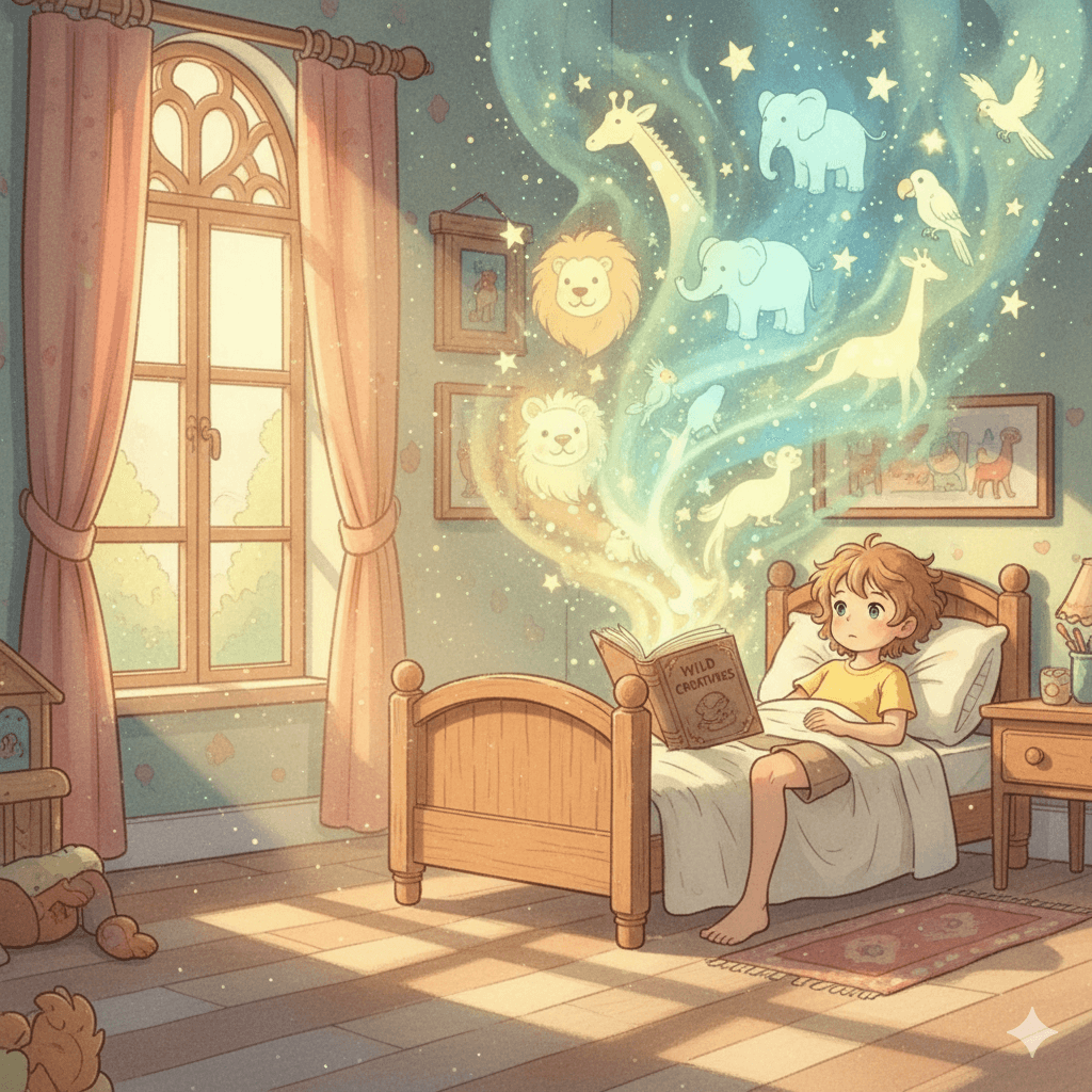 [Prénom] au pays des animaux sauvages